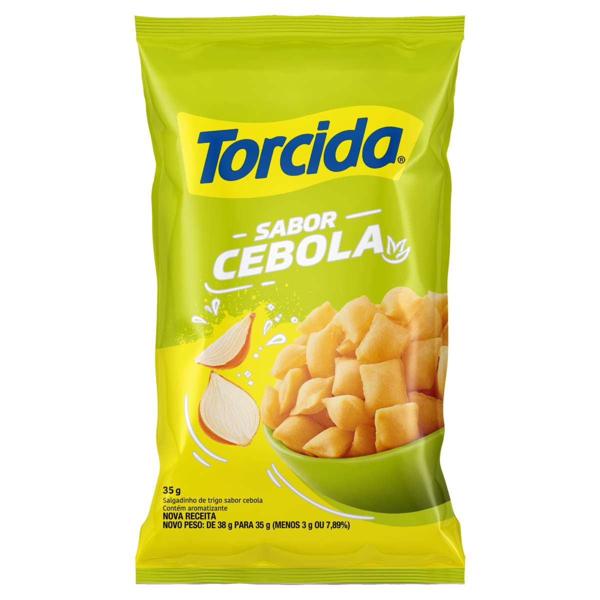 SALGADINHOS TORCIDA 35GR CEBOLA