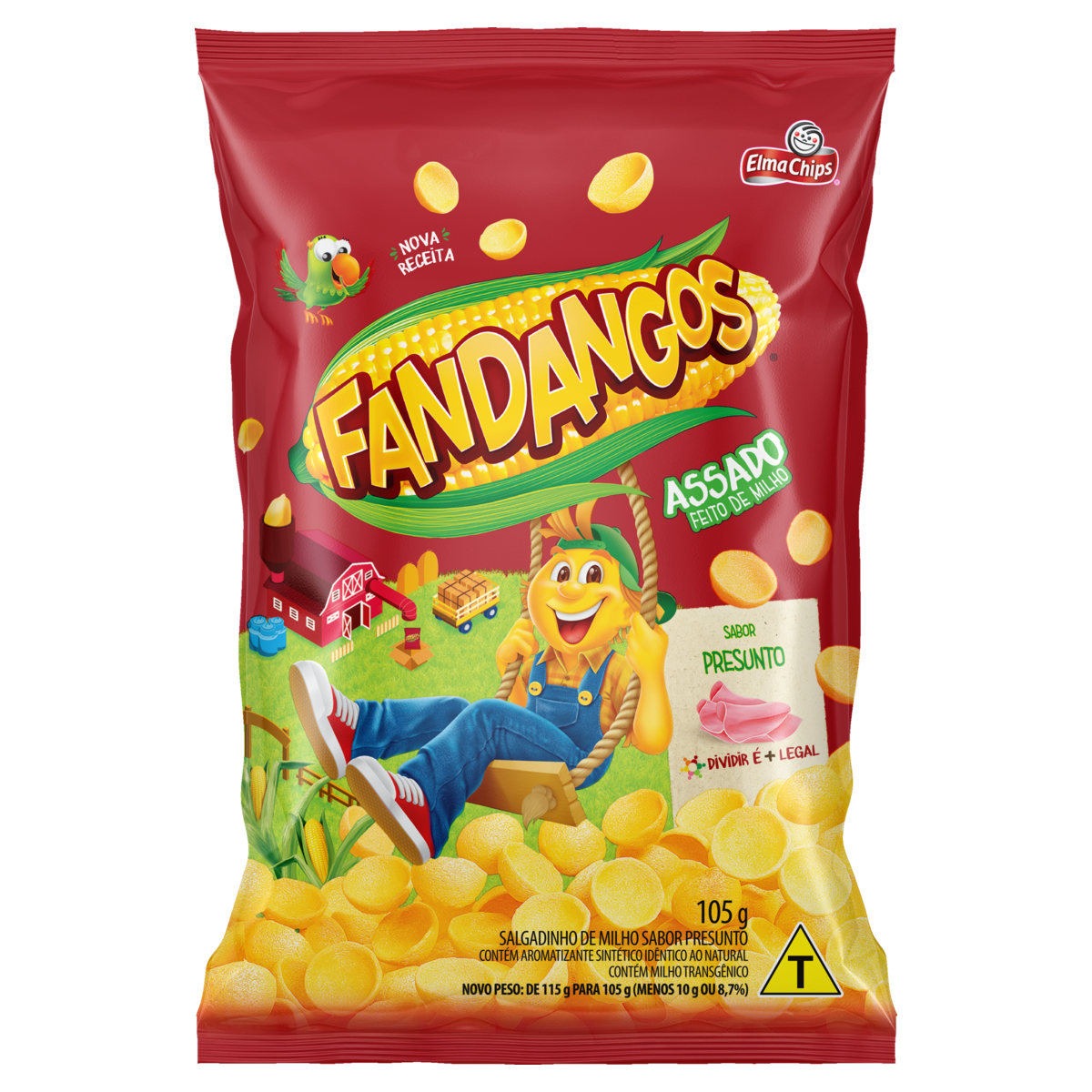 SALGADINHOS FANDANGOS 105GR PRESUNTO