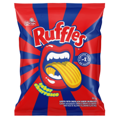 BATATA RUFFLES CHURRASCO 32G