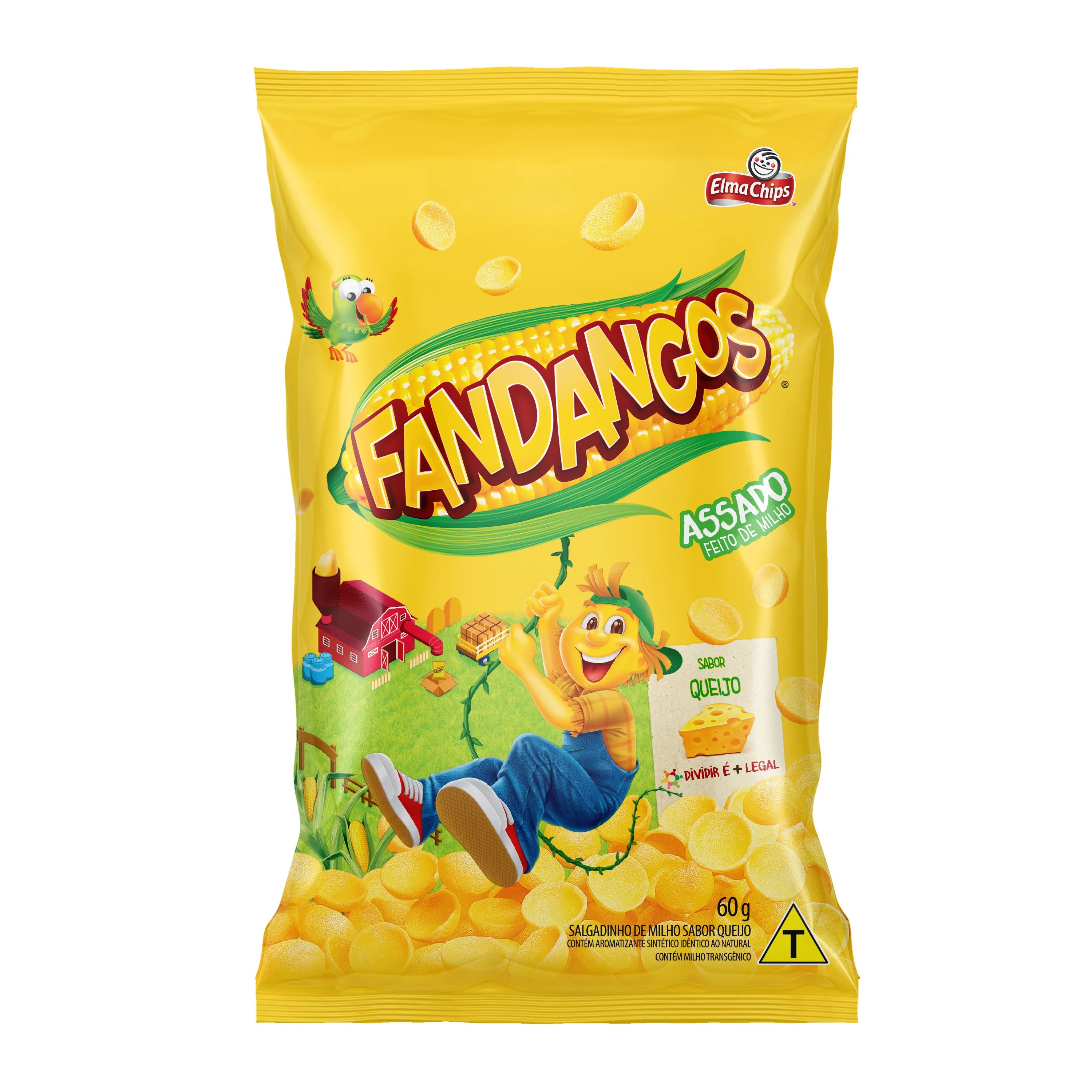 SALGADINHOS FANDANGOS 60GR QUEIJO