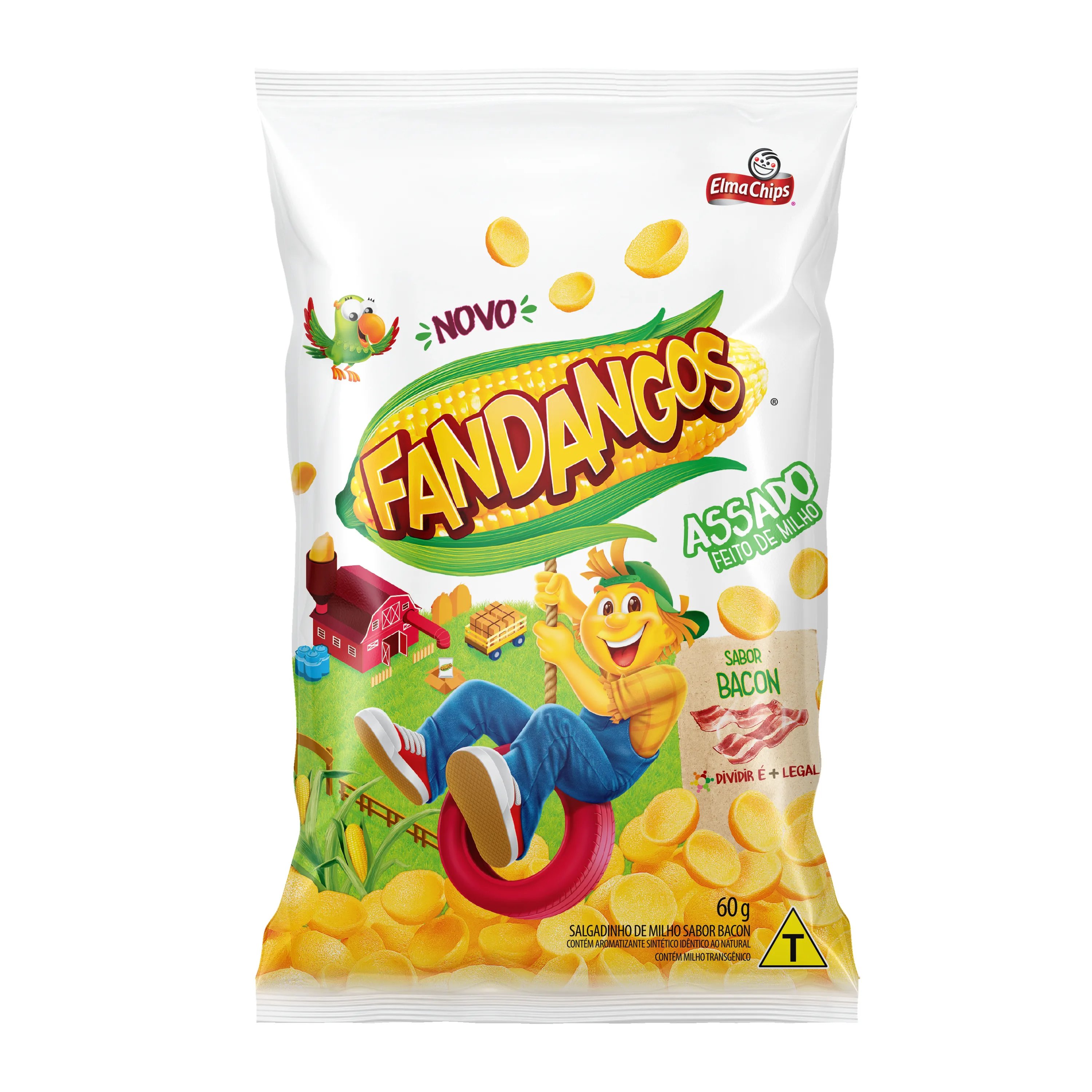SALGADINHOS FANDANGOS 60GR BACON