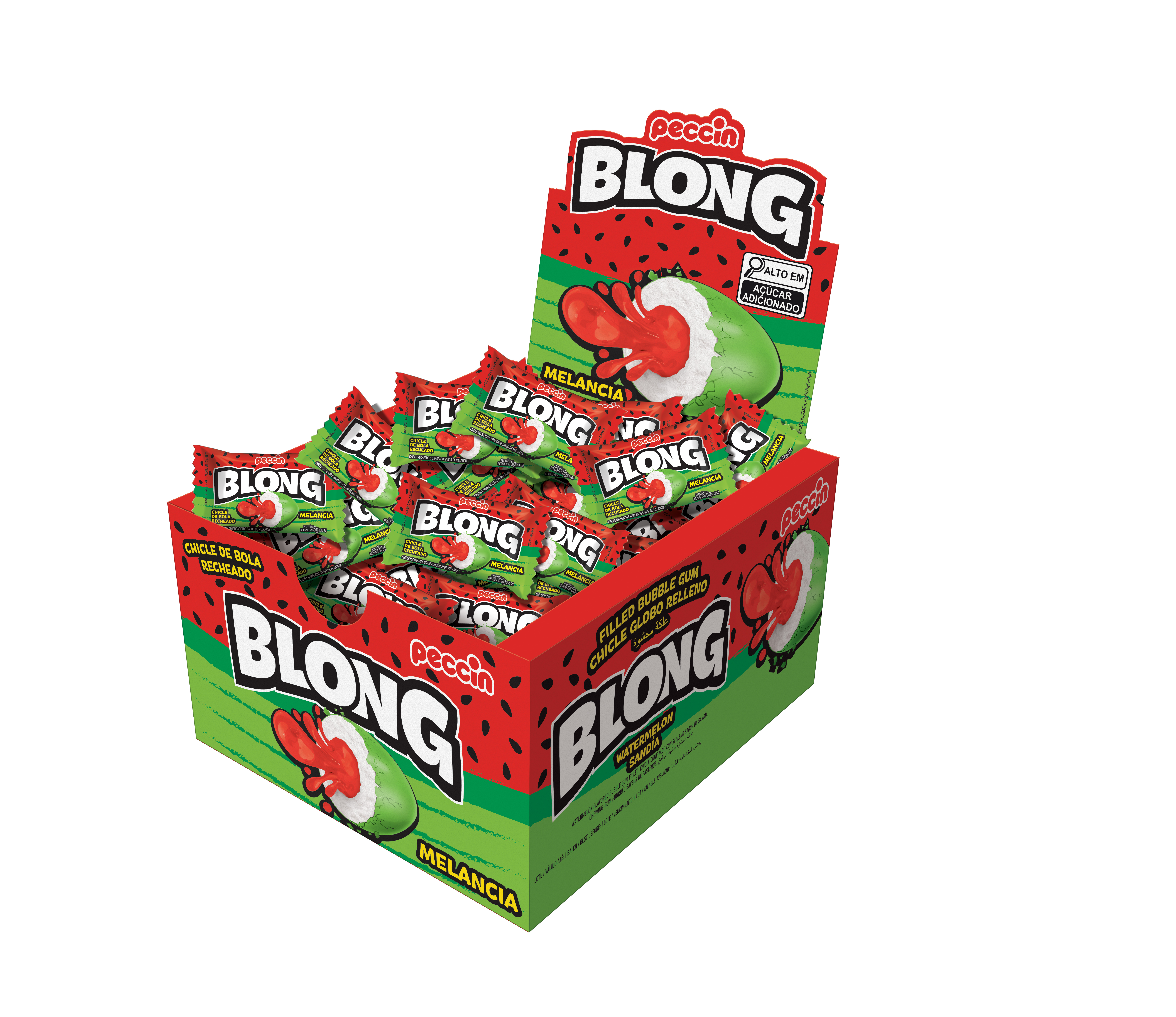 CHICLE BLONG 200GR MELANCIA