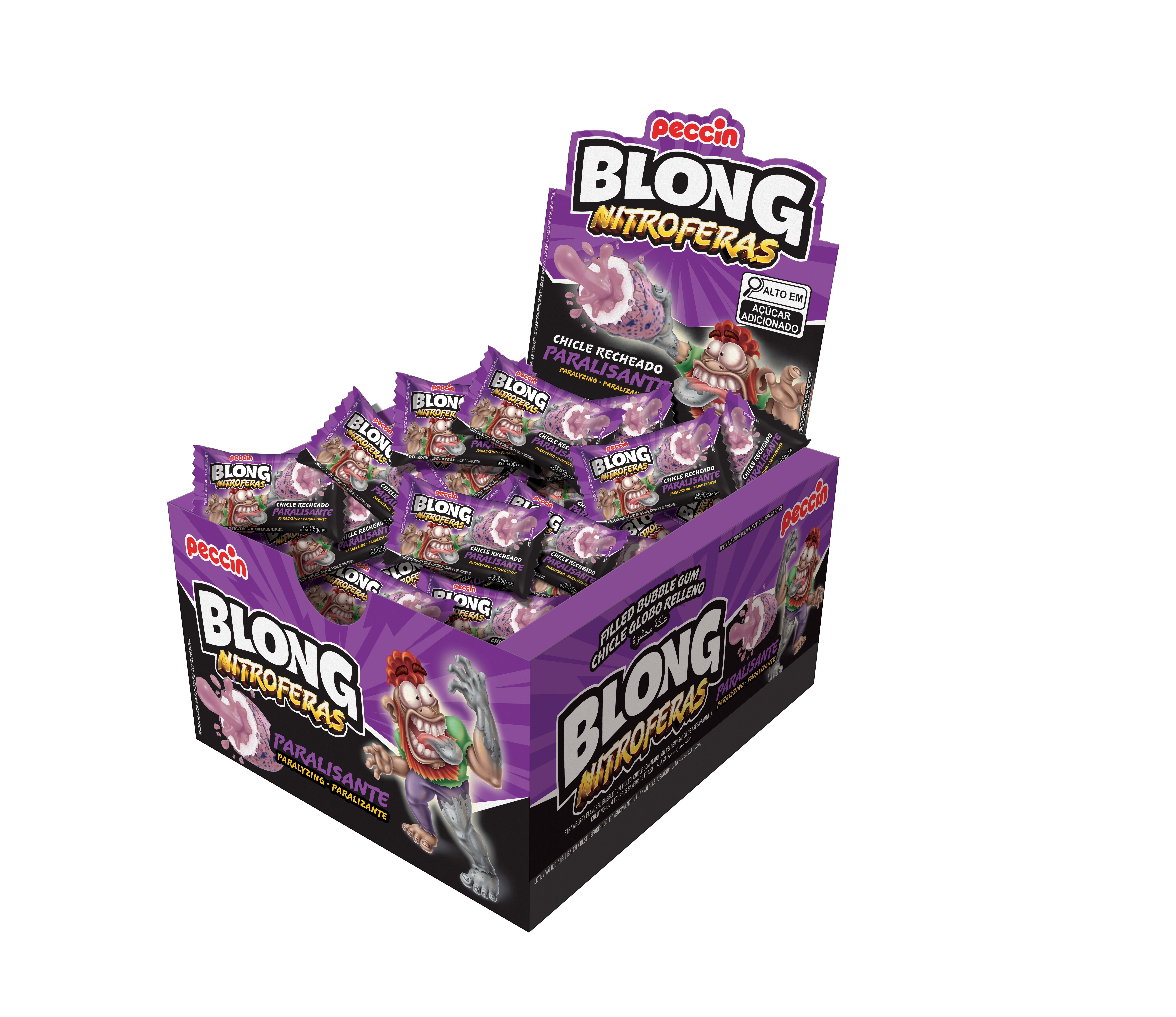 CHICLE BLONG 200GR NITROFERAS P/LIZANT