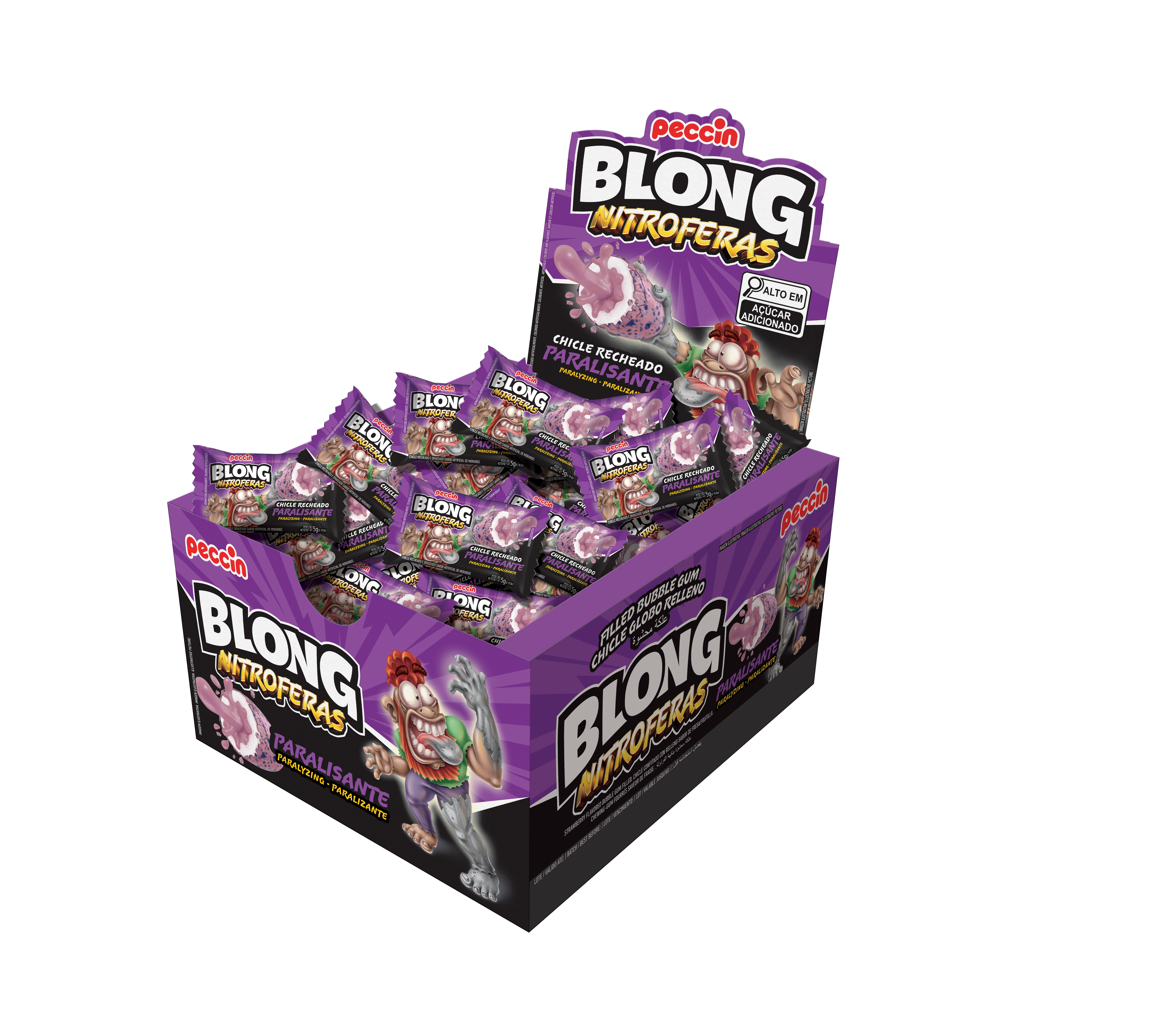 CHICLE BLONG 200GR NITROFERAS P/LIZANT