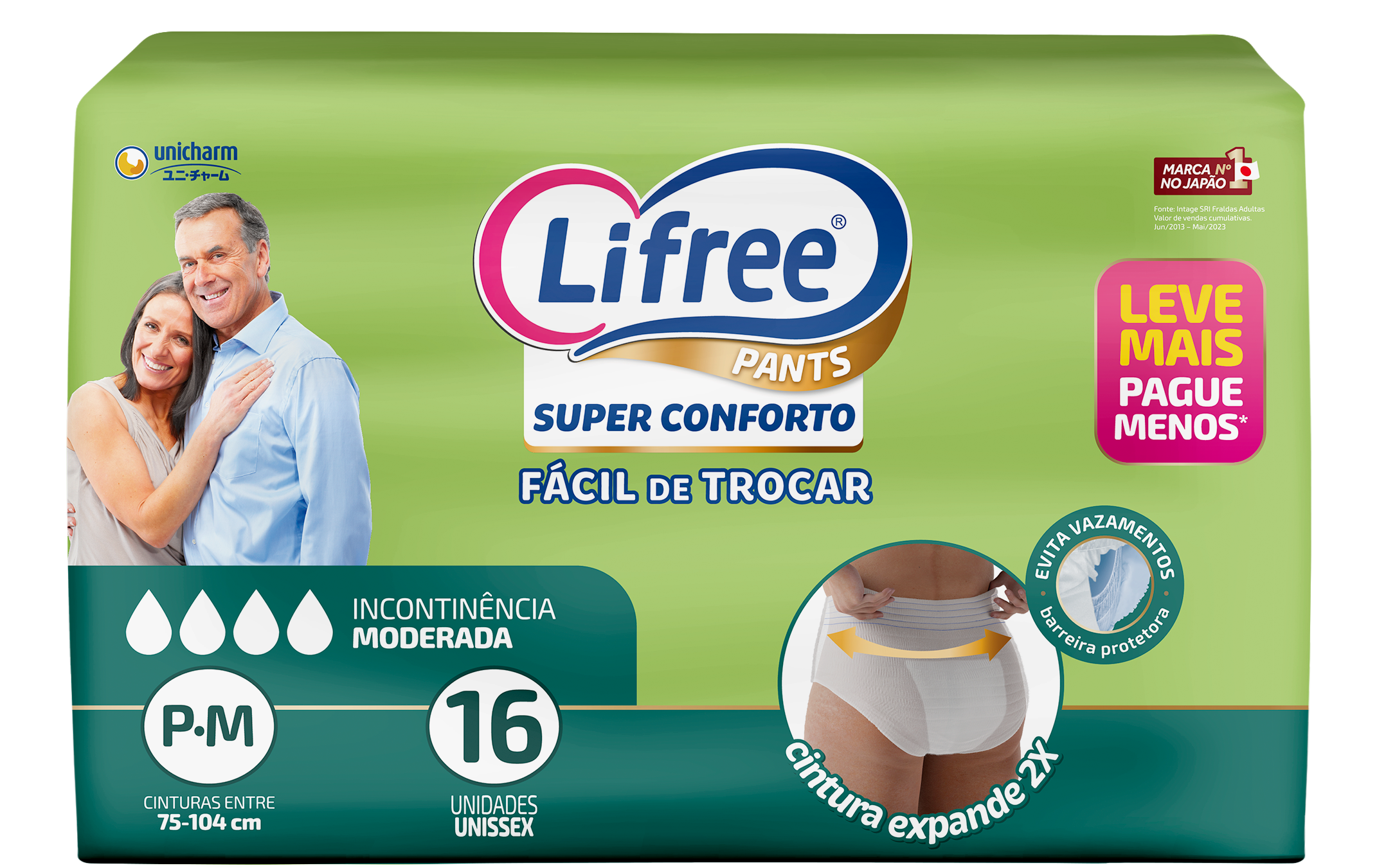 FDA ADULTA LIFREE SUPER CONFORTO P/M C/1