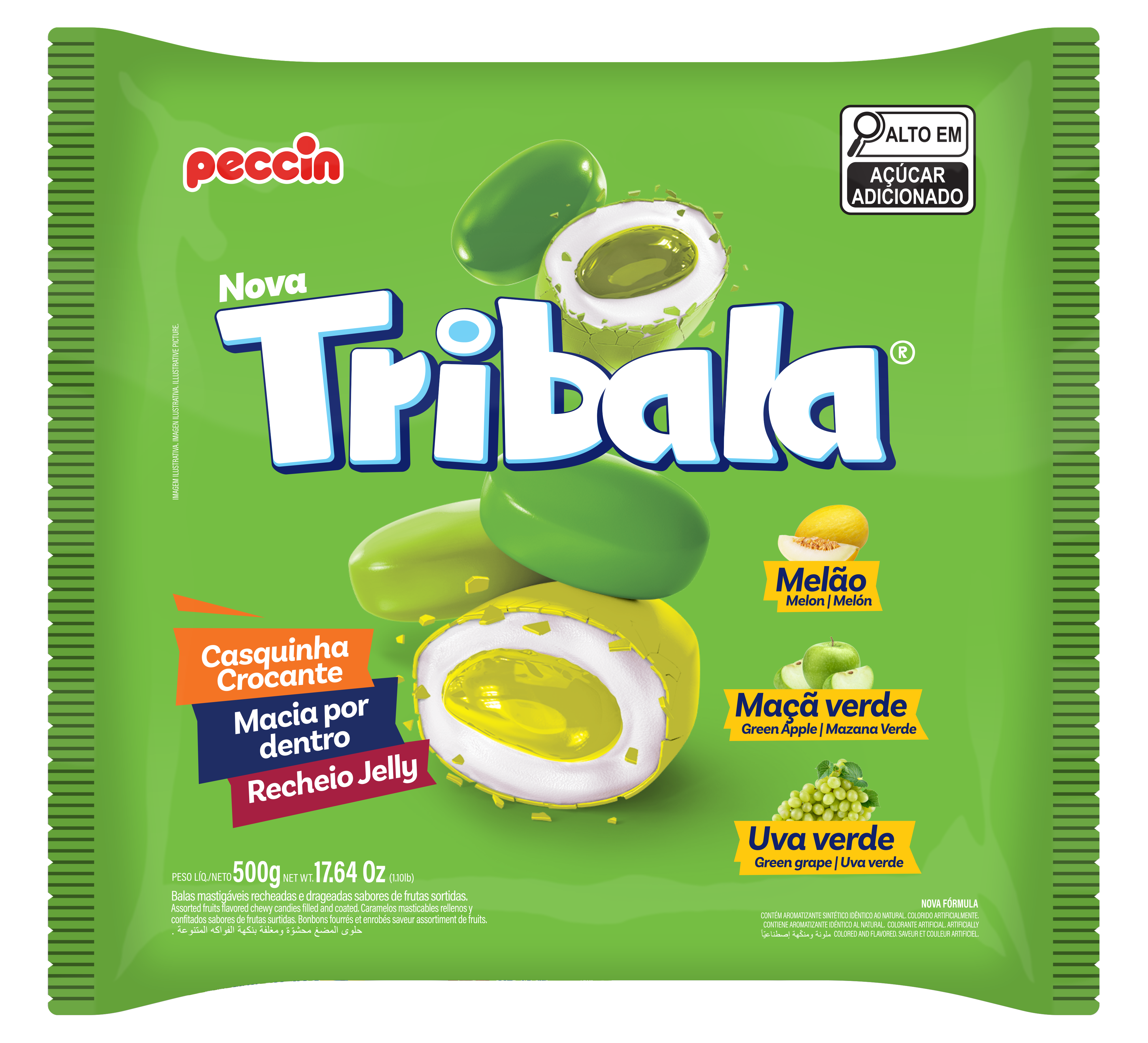 TRIBALA 500GR SORTIDA VERDE