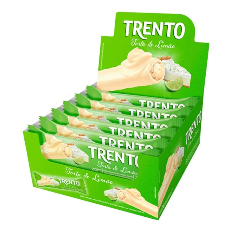WAFER TRENTO 464GR TORTA DE LIMAO 16X29G