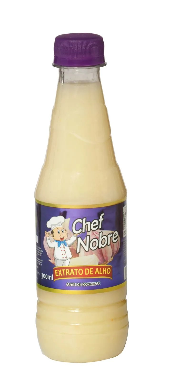 EXTRATO DE ALHO 300ML CHEF NOBRE