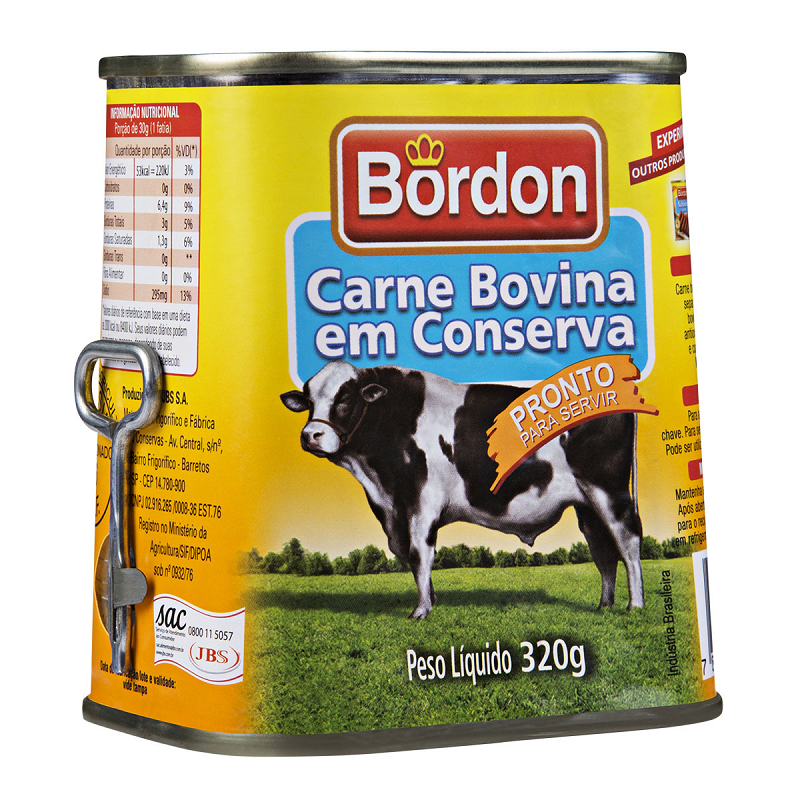 CARNE BORDON BOVINA 1X320G