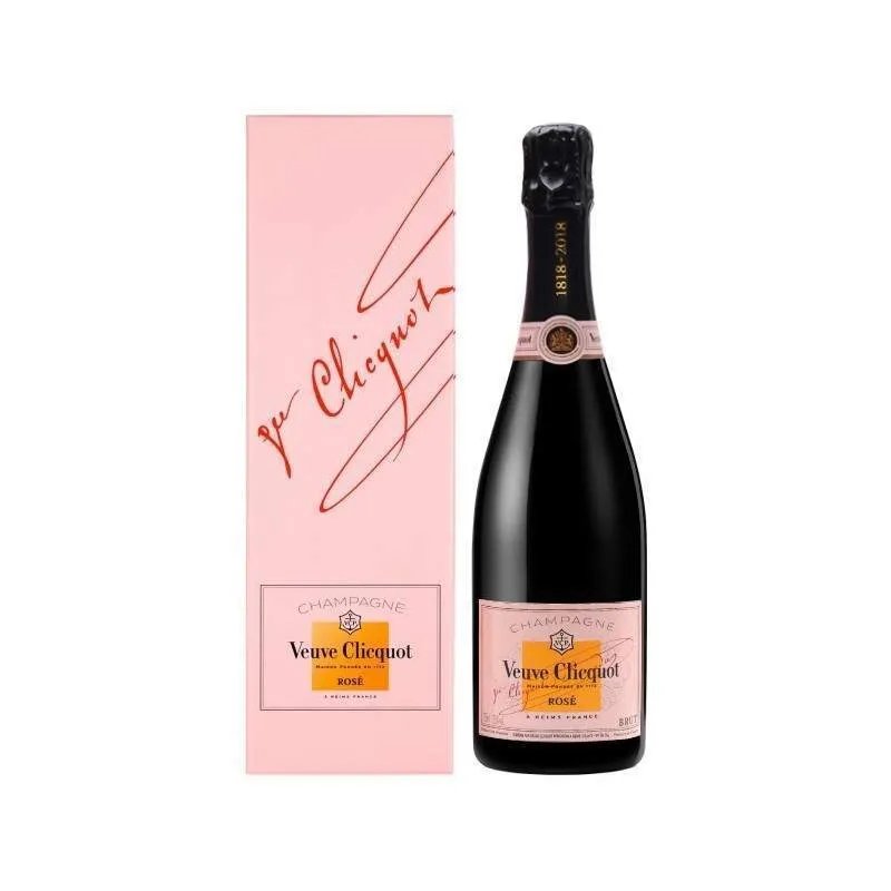 CHAMP.750ML VEUVE CLICQUOT ROSE COM CART