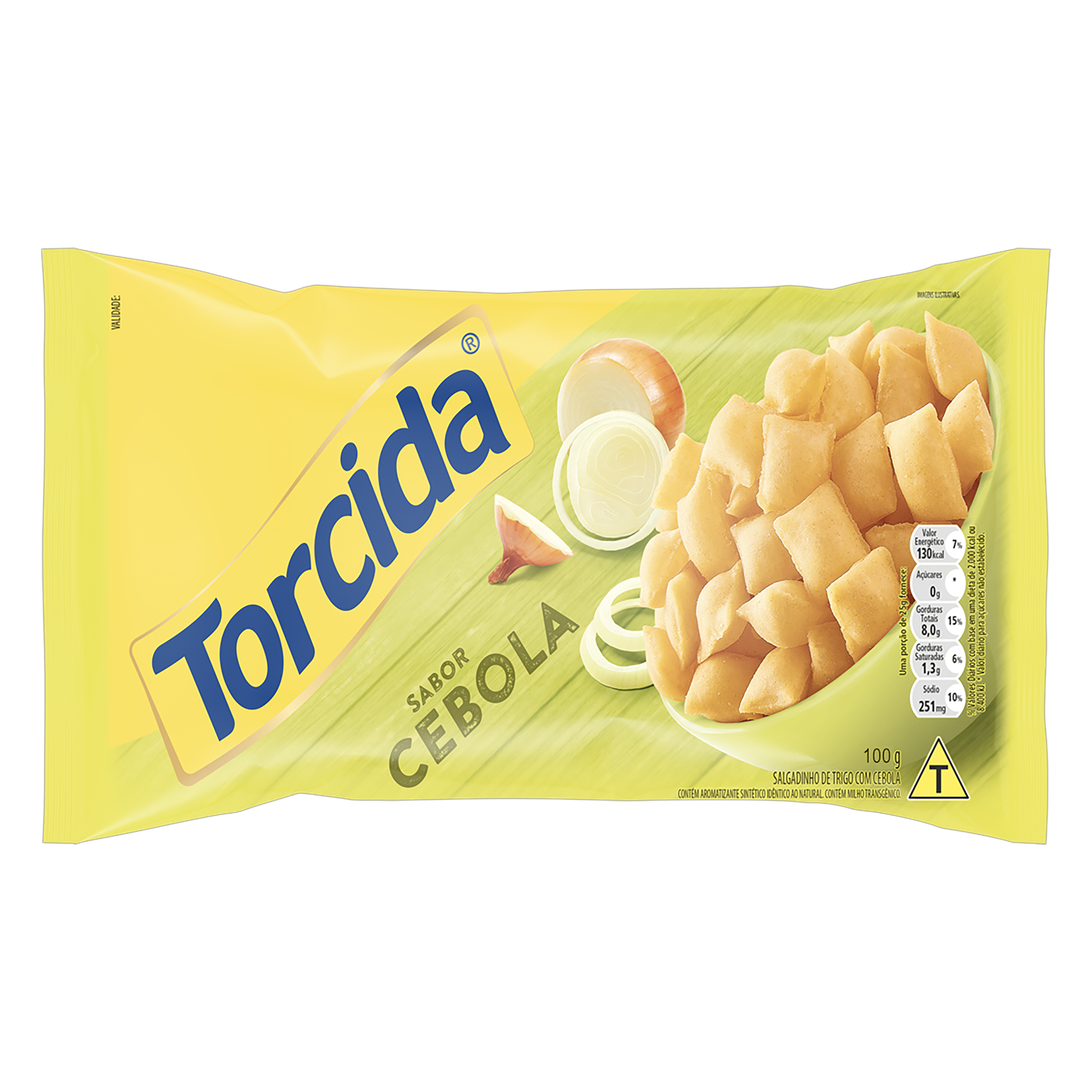 SALGADINHOS TORCIDA 100GR CEBOLA