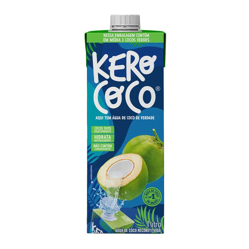 ÁGUA DE COCO KERO COCO 1L