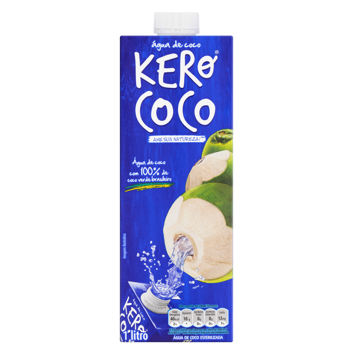 AGUA DE COCO KERO COCO 1LT