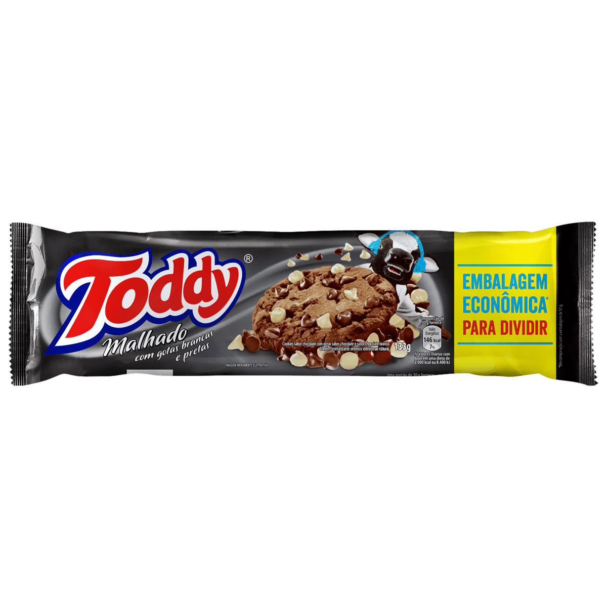 BISC. COOKIE TODDY 133GR MALHADO
