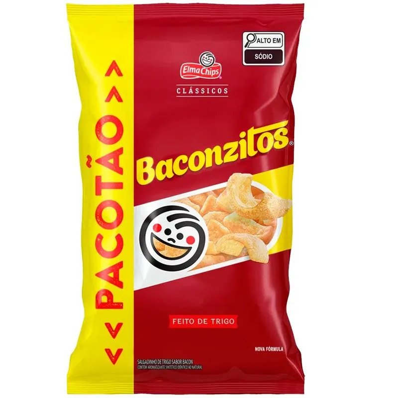 SALGADINHOS BACONZITOS 130GR