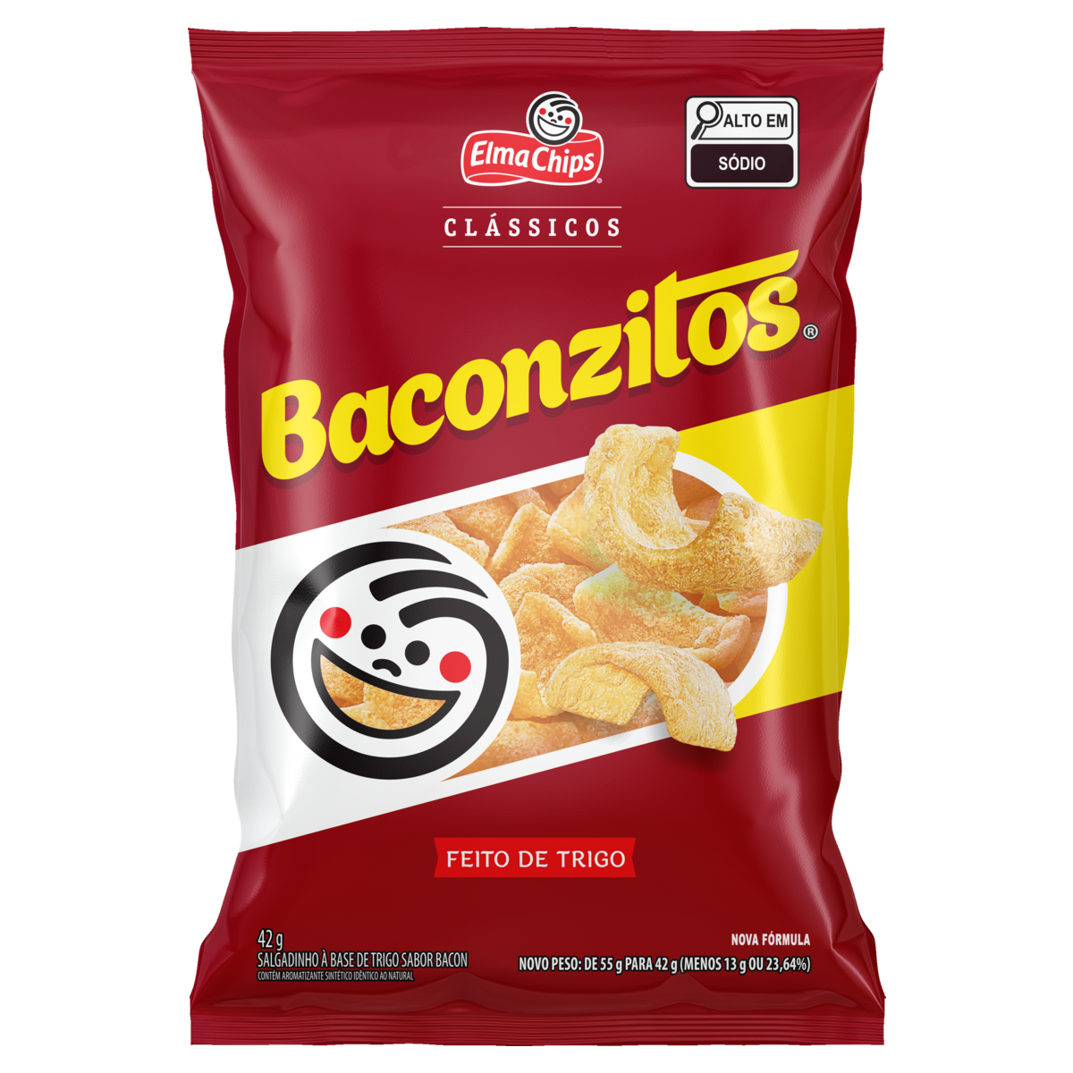 SALGADINHOS BACONZITOS 42GR