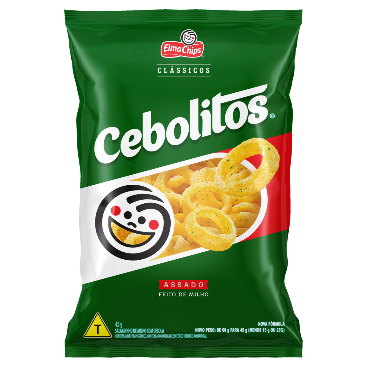 SALGADINHOS CEBOLITOS 45GR