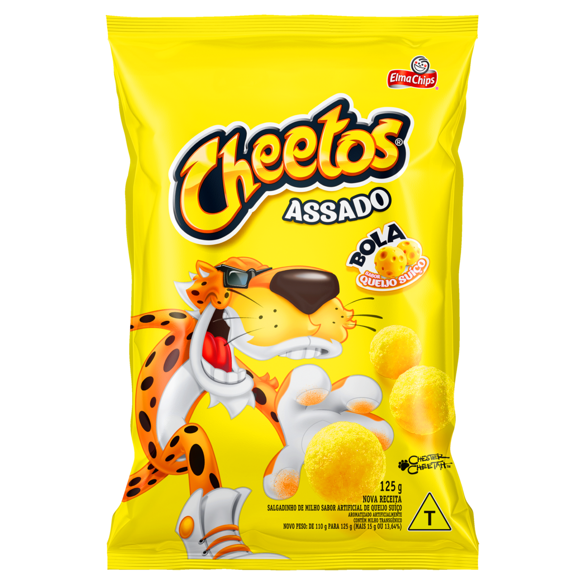 SALGADINHOS CHEETOS 125GR BOLA