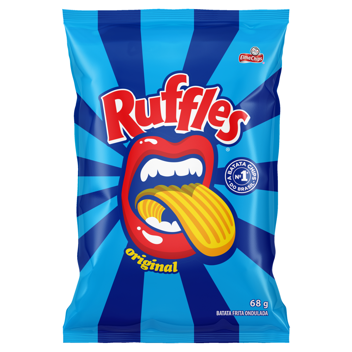 BATATA RUFFLES 68GR SAL