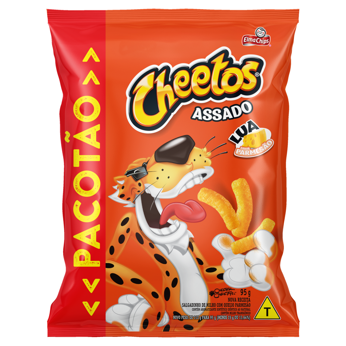 SALGADINHOS CHEETOS 95GR LUA PARMESAO
