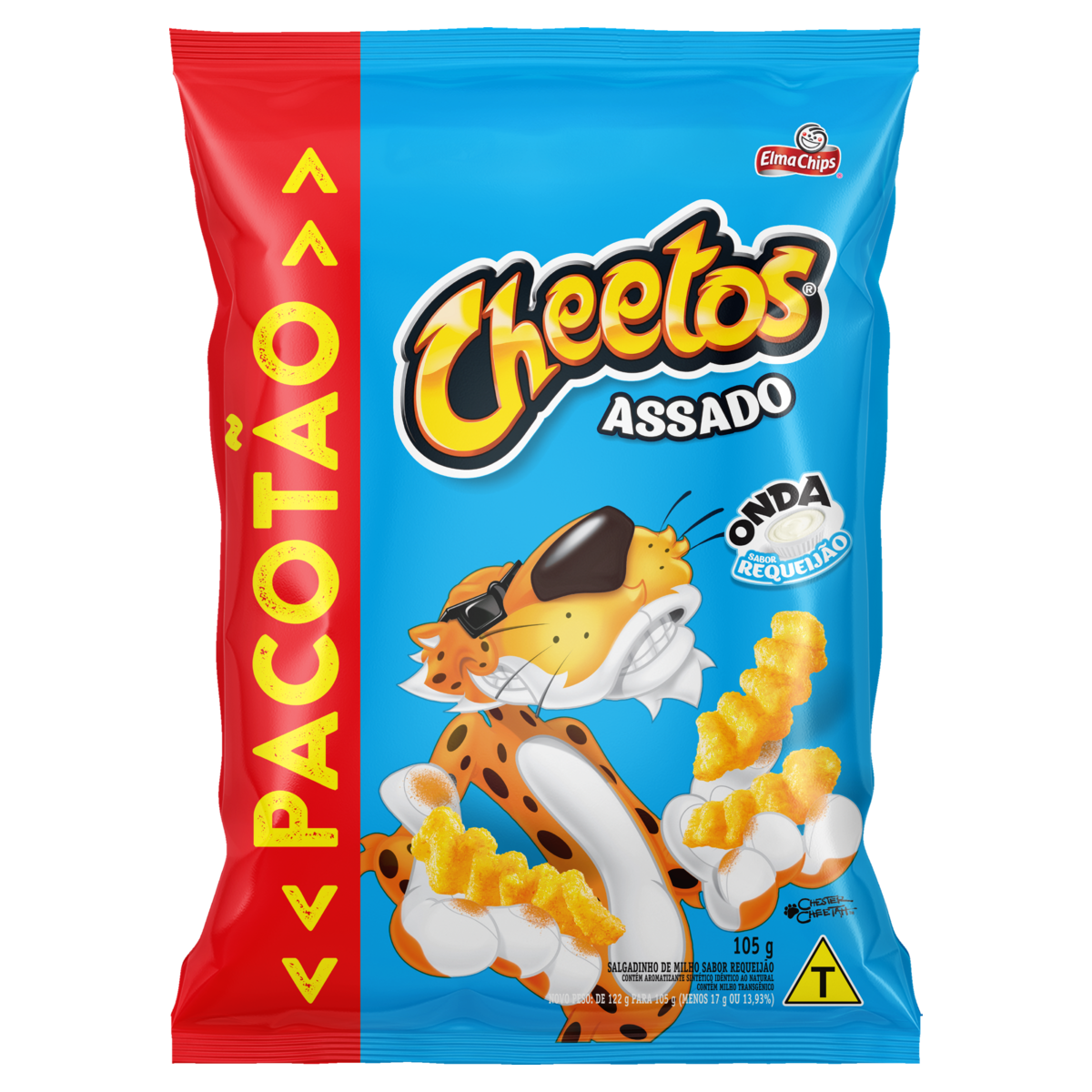 SALGADINHOS CHEETOS 105GR ONDA REQUEIJAO