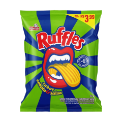 BATATA RUFFLES CEBOLA E SALSA 32G