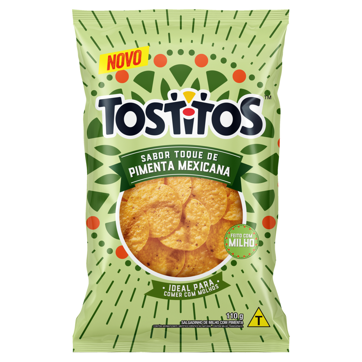 SALGADINHOS TOSTITOS 110GR PIMENTA MEXIC