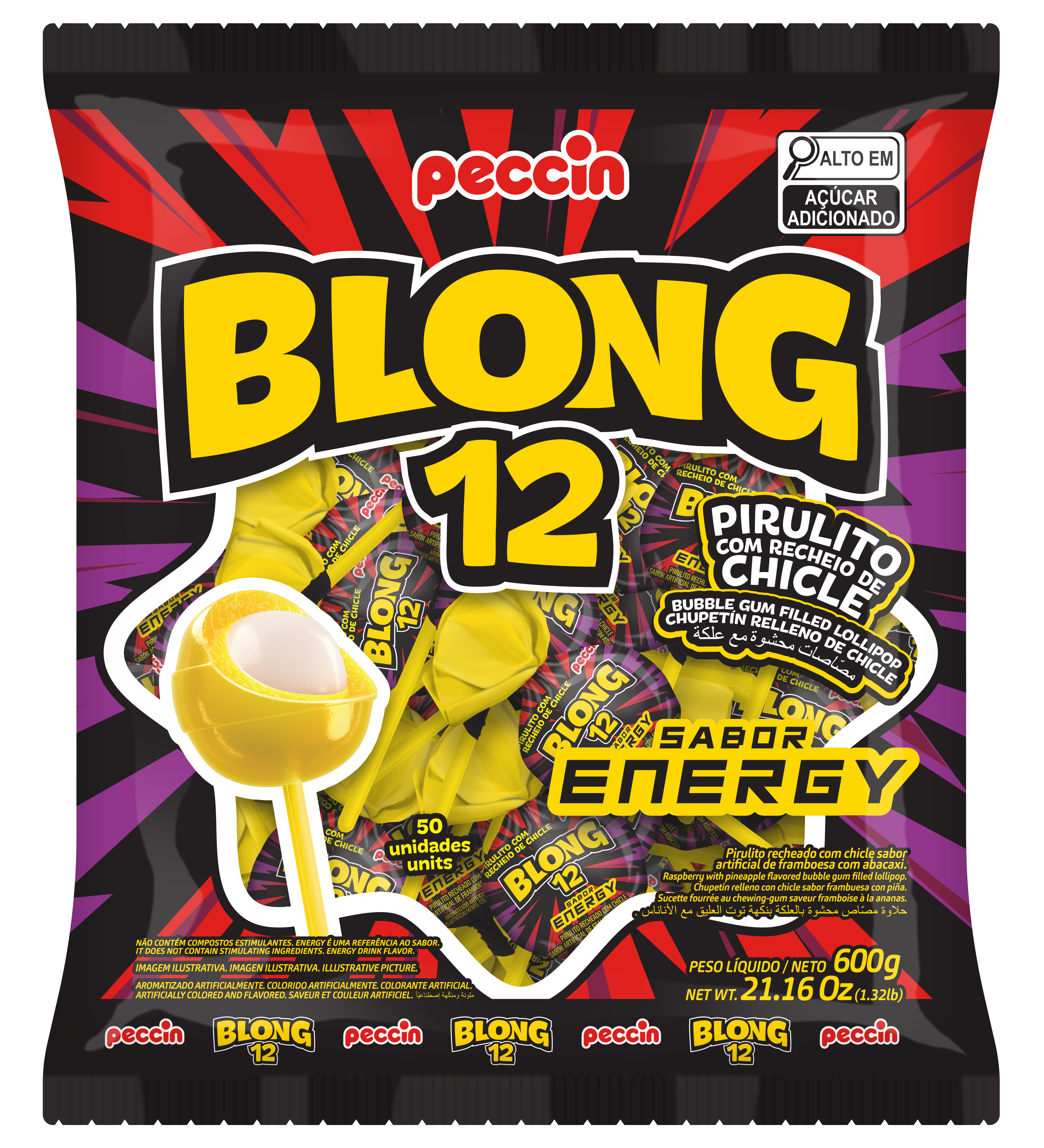 PIRULITO BLONG 600GR ENERGY