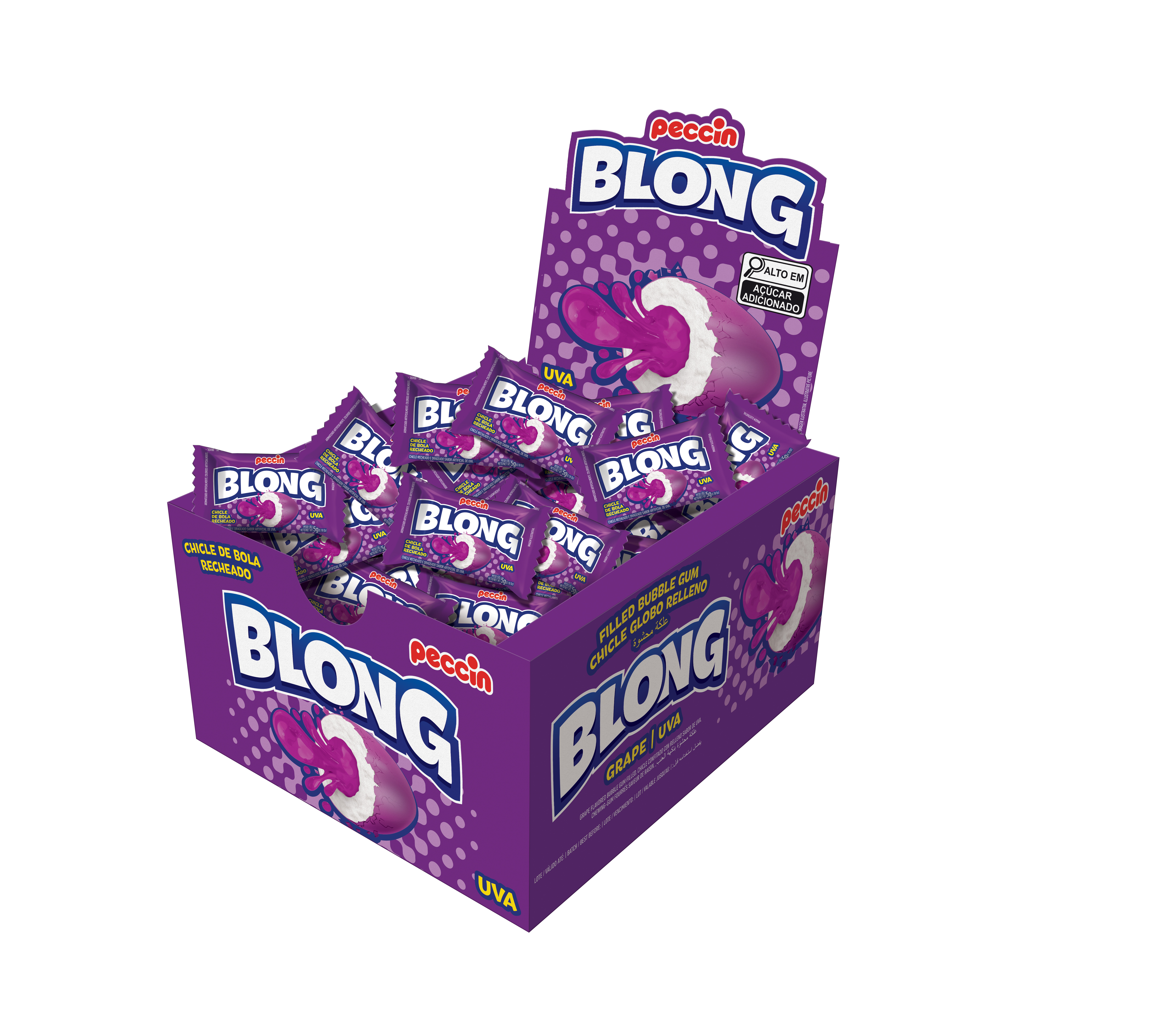 CHICLE BLONG 200GR UVA