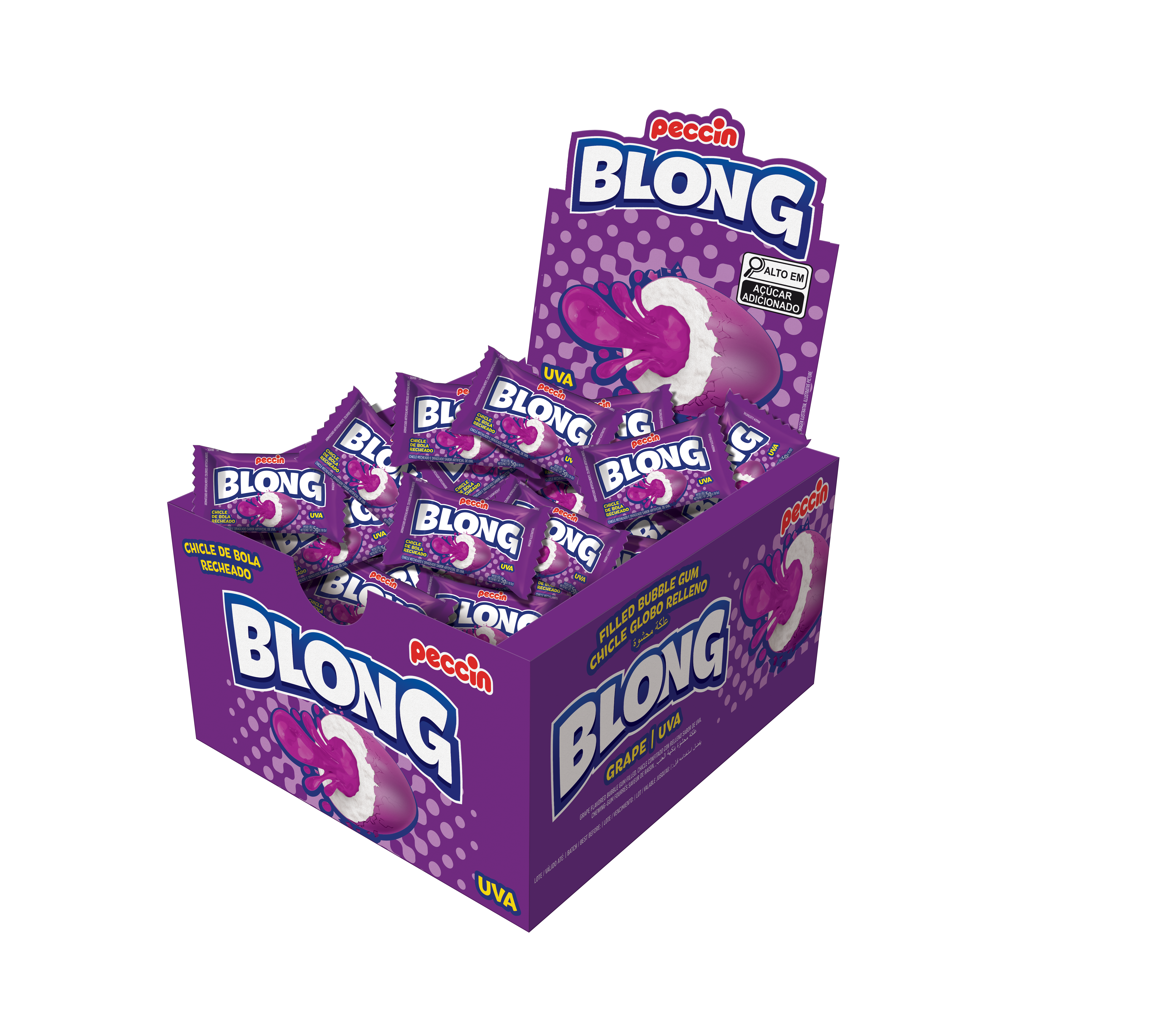 CHICLE BLONG 200GR UVA