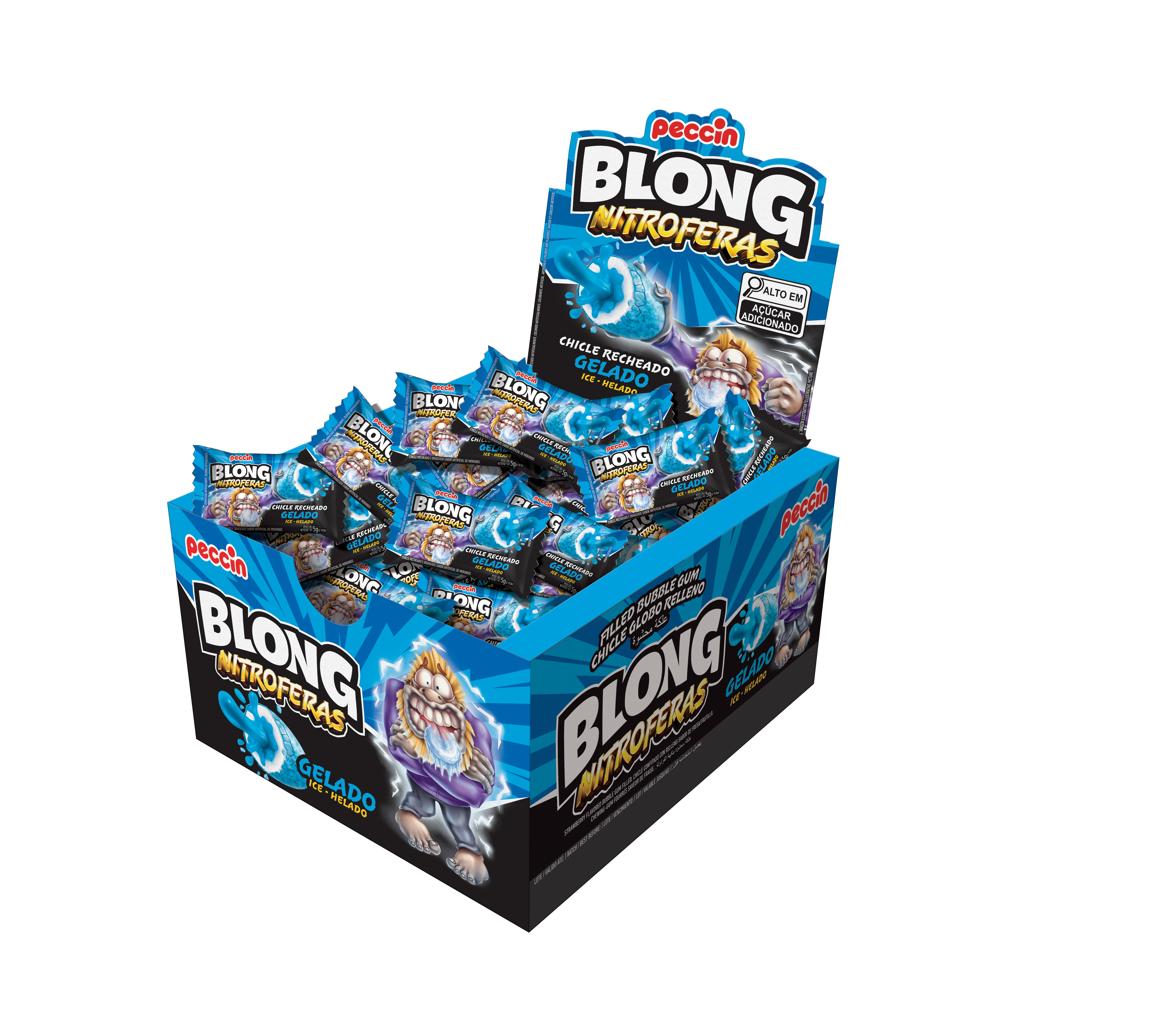 CHICLE BLONG 200GR NITROFERAS ICE