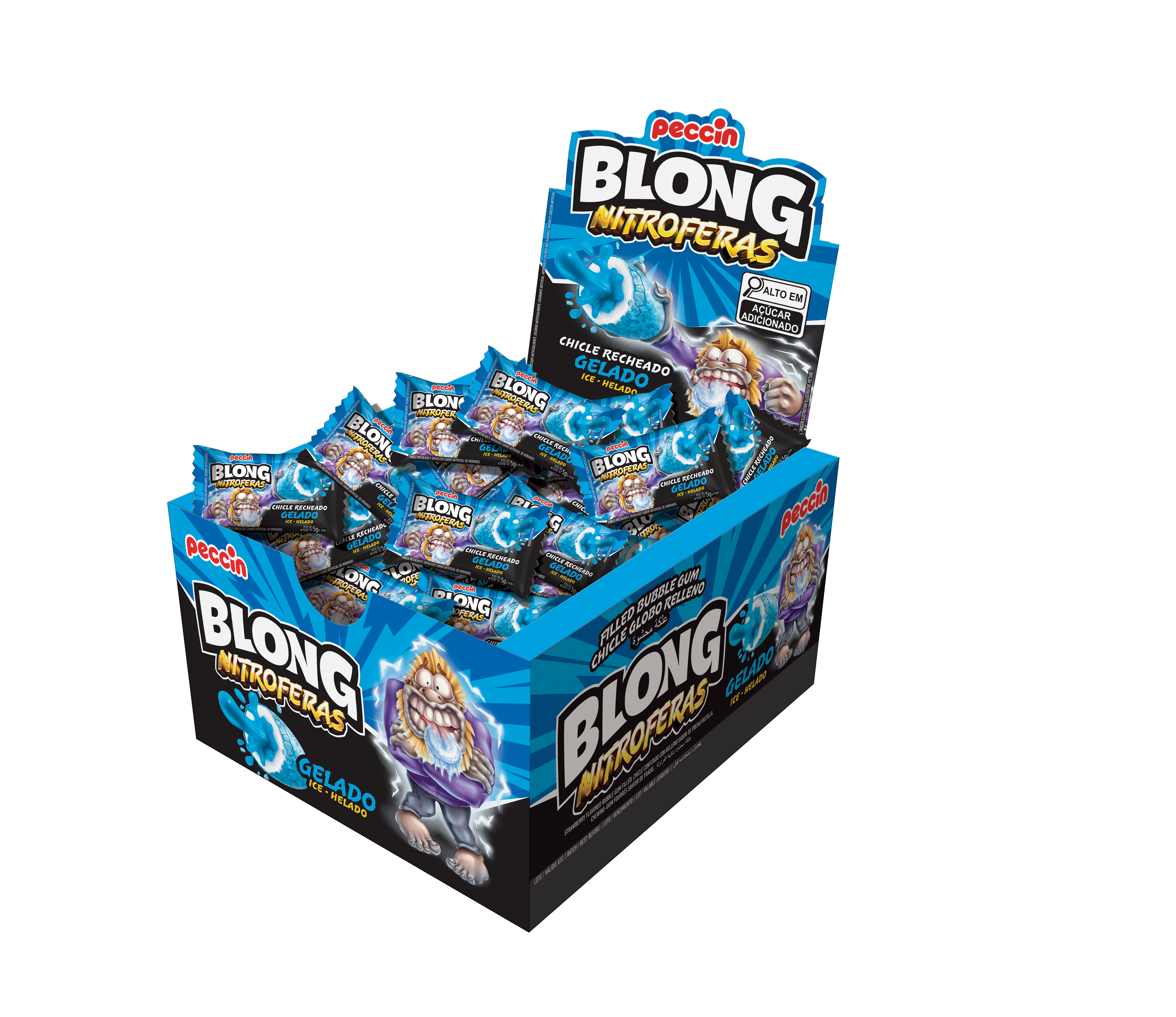 CHICLE BLONG 200GR NITROFERAS ICE