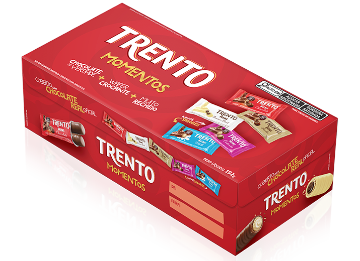 WAFER TRENTO 192GR MOMENTOS 12X16GR