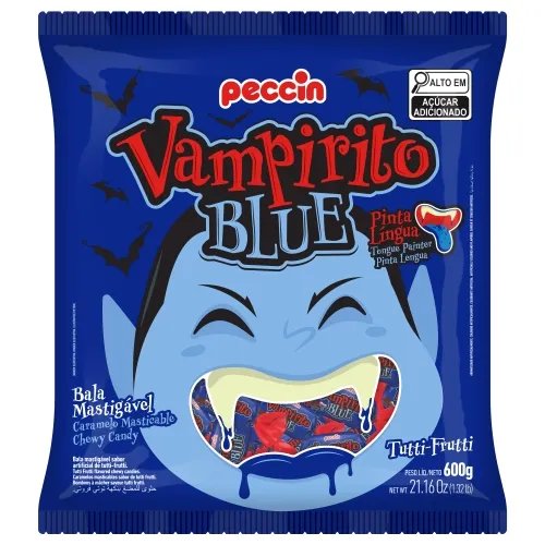 BALA MASTIGAVEL 600GR VAMPIRO BLUE