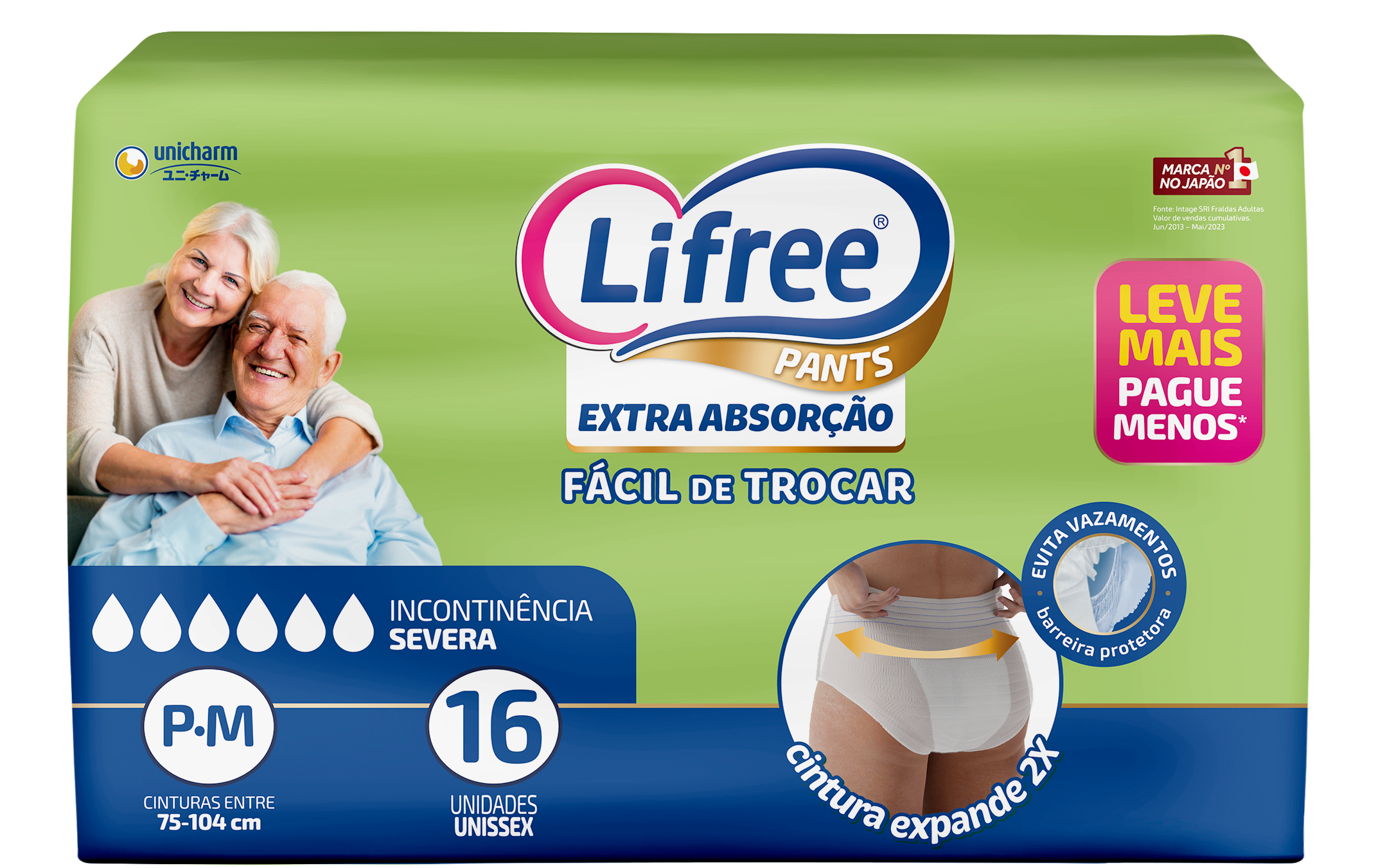 FDA ADULTA LIFREE EXTRA ABS P/M C/16