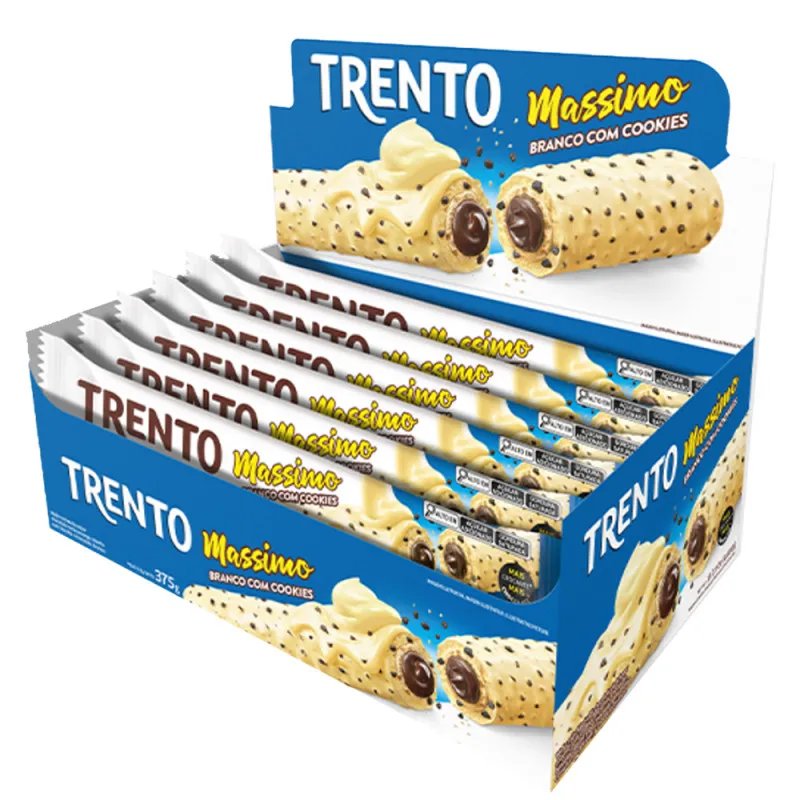 WAFER TRENTO MASSIMO 375GR BCO C/ COOKI