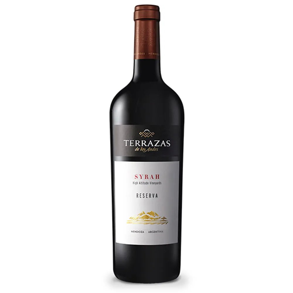 *VINHO ARG.750ML TERRAZAS RESERVA SYRAH