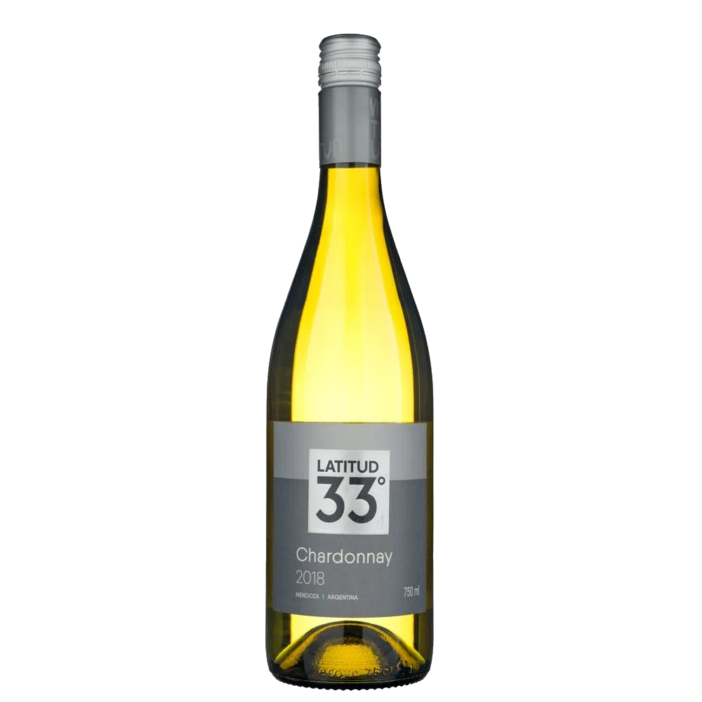 VINHO ARG.750ML LATITUD 33 CHARDONNAY