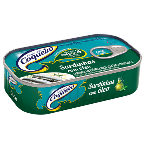 SARDINHA COQUEIRO 125GR OLEO