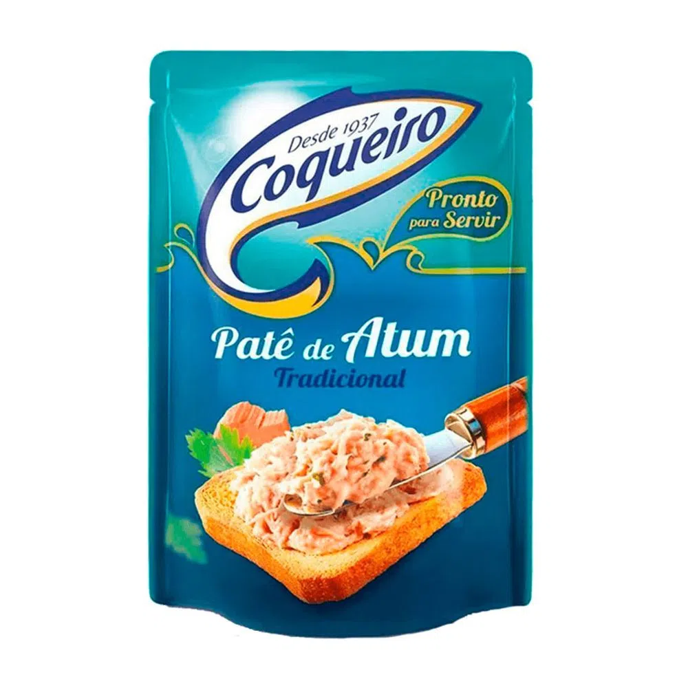 PATE TRADICIONAL COQUEIRO 170GR C/ ATUM