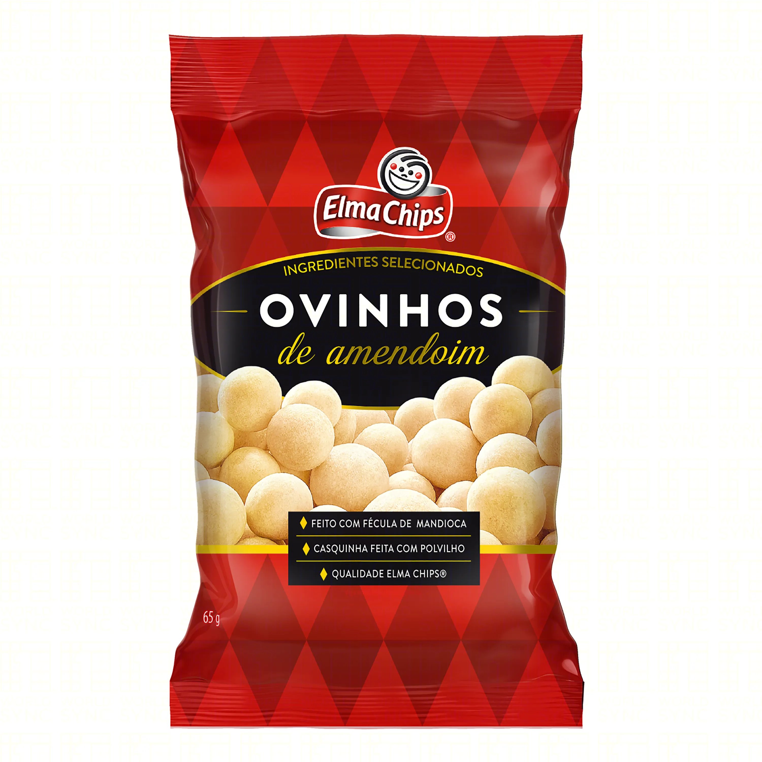 AMENDOIM ELMA CHIPS OVINHO 65GR