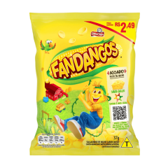 SALGADINHOS FANDANGOS QUEIJO COM PREÇO 37G