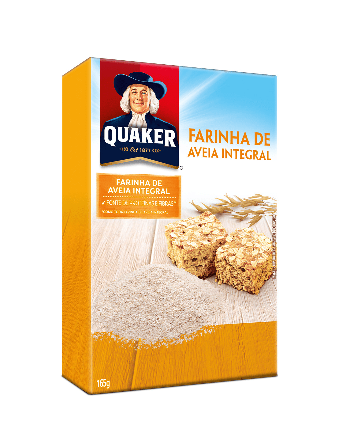 AVEIA QUAKER 165GR FARINHA DE AVEIA