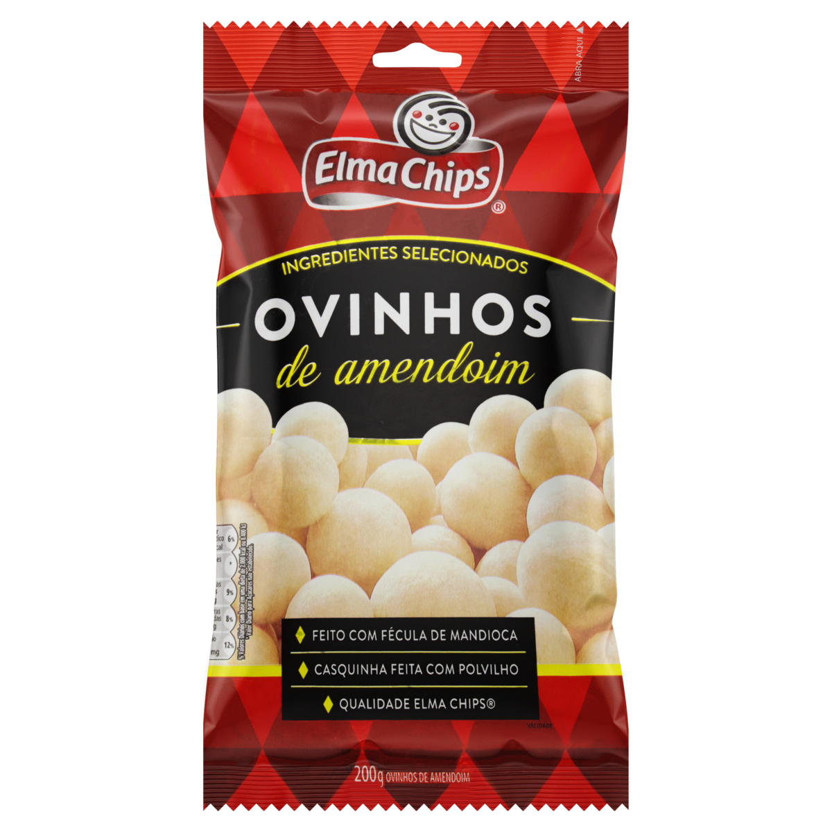 AMENDOIM ELMA CHIPS OVINHO 145GR