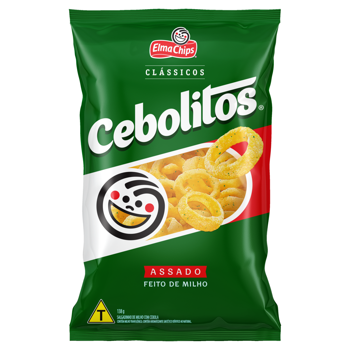SALGADINHOS CEBOLITOS 138GR