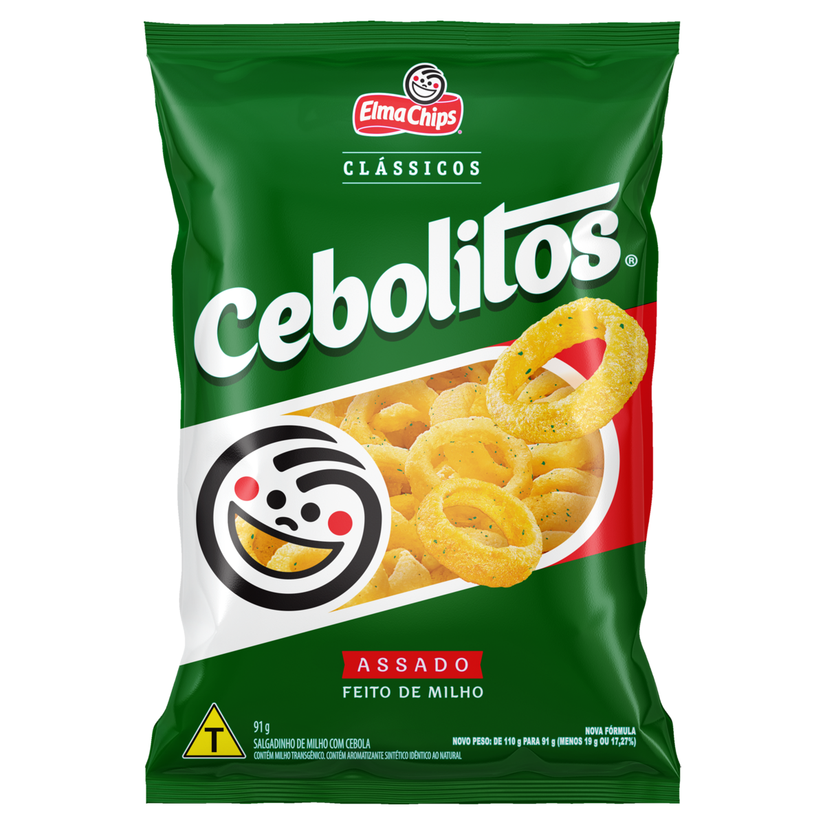 SALGADINHOS CEBOLITOS 91GR
