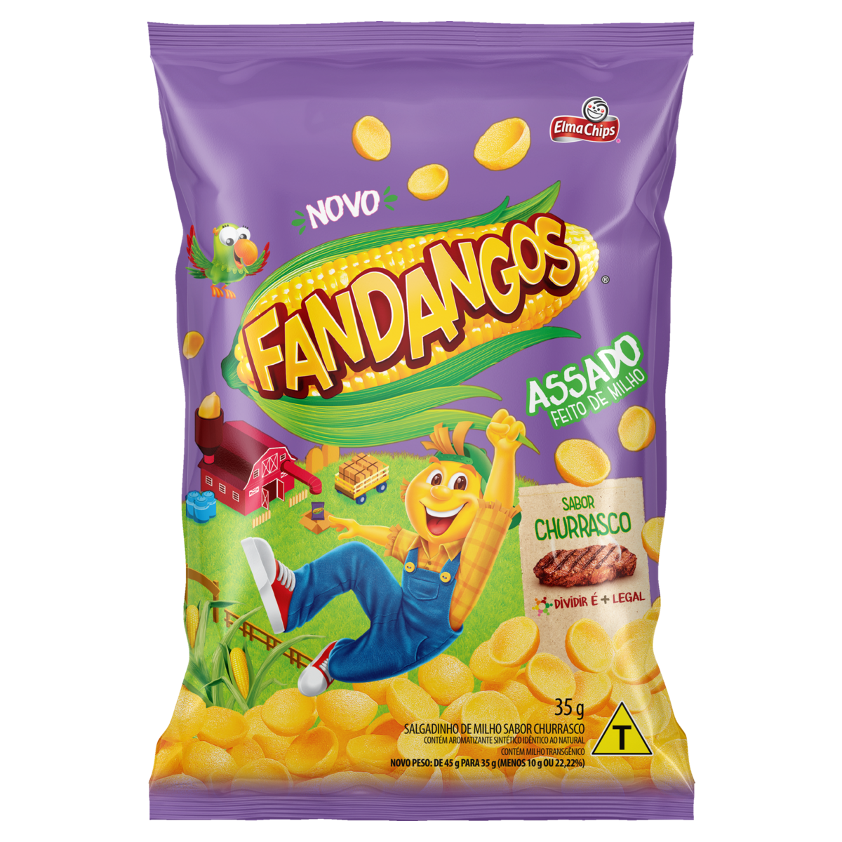 SALGADINHOS FANDANGOS 35GR CHURRASCO