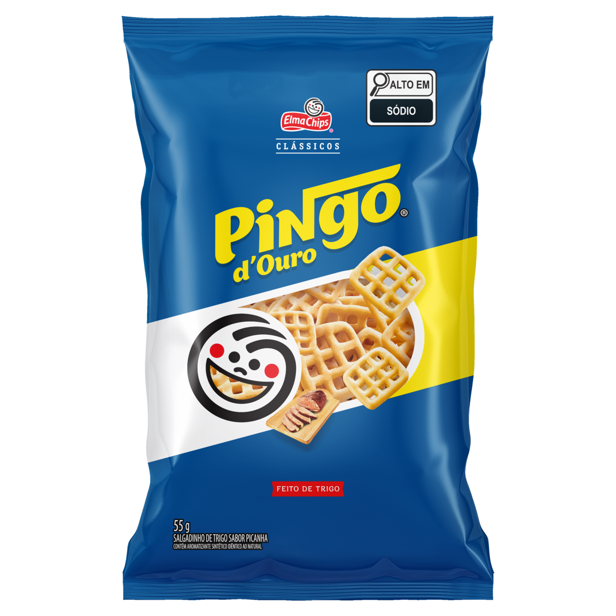 SALGADINHOS PINGO DOURO 55GR PICANHA