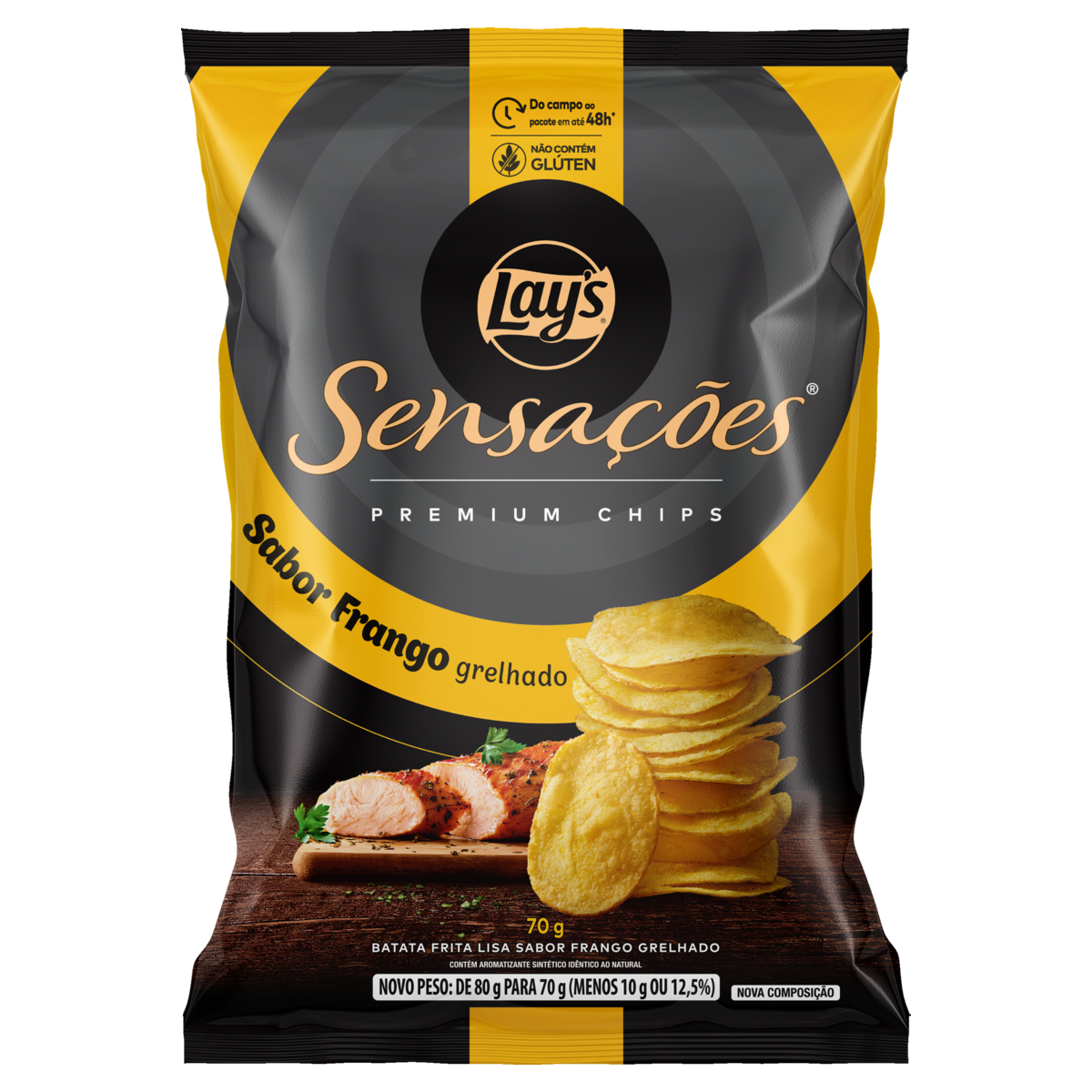 BATATA SENSACOES 70GR FRANGO