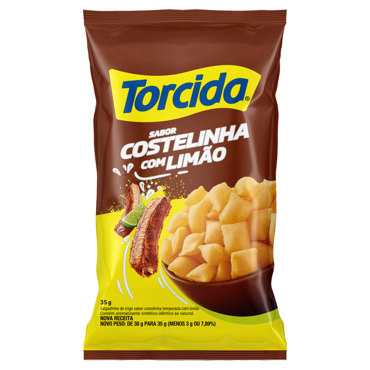 SALGADINHOS TORCIDA 35GR COSTELA